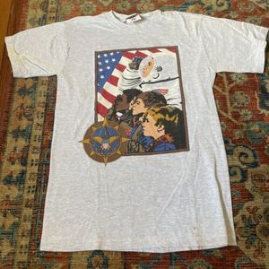 Vintage 2000s BSA Boys Scouts T-shirt Sz Small